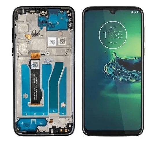 Tela Frontal Touch Display Moto G8 Plus C/ARO Original Nacional