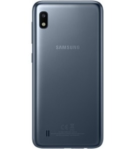 Tampa Traseira Samsung Galaxy A10 Sm-A105 C/Botões C/Lente e S/Flex Antena Original Preto