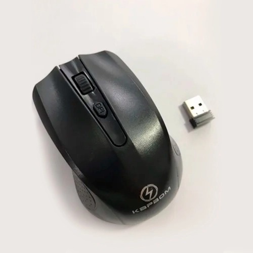 Mouse Sem Fio Wireless 2.4Ghz Usb Alta Sensibilidade Kapbom KA-633