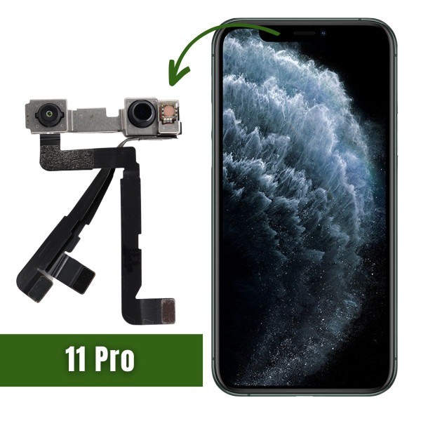Imagem Principal Câmera Frontal c/ Flex Sensor Proximidade Apple Iphone 11 Pro Original