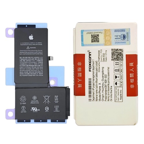 Bateria FOXCON iPhone X / 10 Capacidade 2716 MAh 