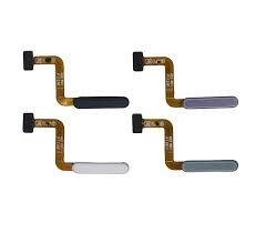 Imagem Principal Flex Botão Power Biometria Digital Samsung Galaxy A22 4g / A32 5g / M32 / M15 / M22 / M31s / M51 Original Cor Dourado 