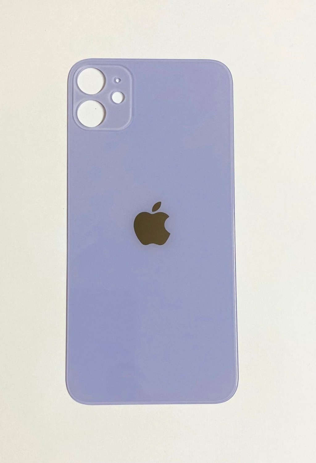 Tampa Traseira Vidro Apple iPhone 11 S/Lente A2111 / A2223 / A2221 Original Furo Grande Lilás