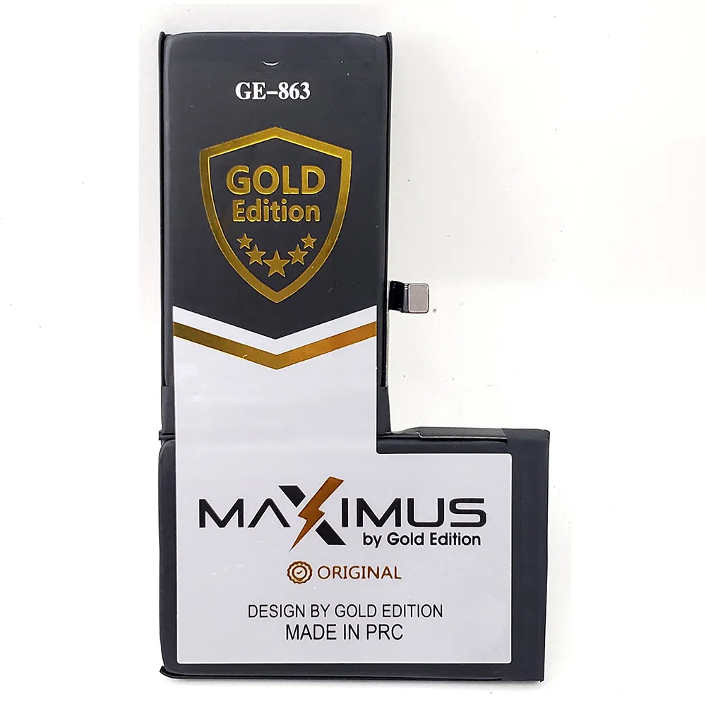 Bateria Gold Edition iPhone X/10 A1634 A1687 A1699 Capacidade 2716 MAh Modelo GE-863