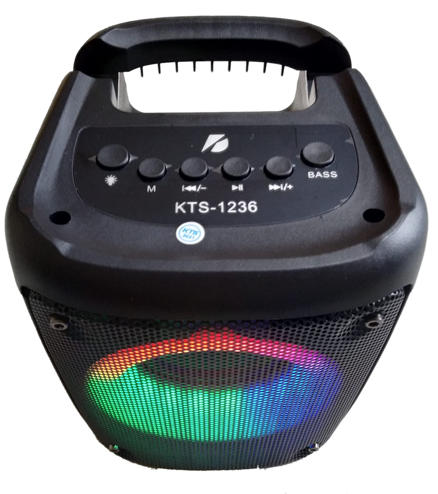 2458-0-Caixa De Som 3''  Bluetooth Wireless Big Sound Speaker  kts-1236