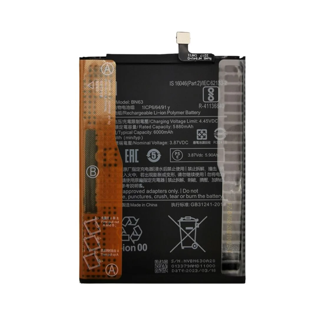 2662-0-Bateria Xiaomi Redmi 10 / 10 Prime 4G Bn-63