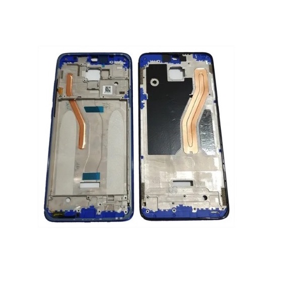 2701-2299-Aro Chassi Xiaomi Redmi Note 8 Pro Qualidade Original Azul