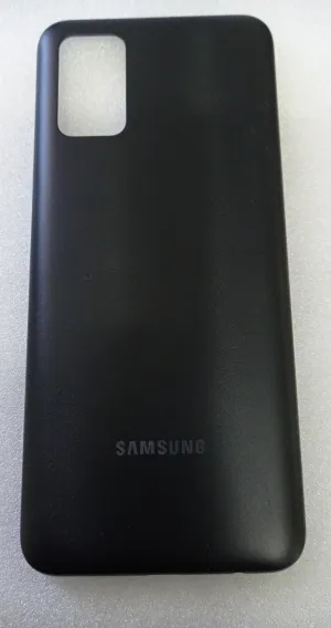 2751-2392-Tampa Traseira Samsung Galaxy A03S  Sm-A037  S/Botões C/Lente e S/Flex Antena Original Preto