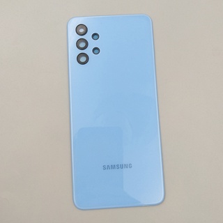 3122-2700-Tampa Traseira Samsung Galaxy A32 5G SM-A326  C/Lente Original - Azul