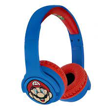3208-2889-Headphone Wireless Stereo MA-1 Super Mario - Azul
