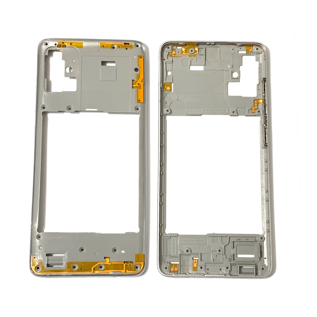 3231-2905-Aro Chassi Carcaça  Samsung A51 SM-A515 - Prata