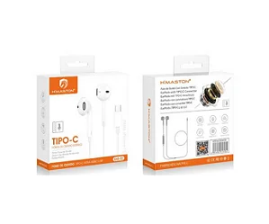Imagem Principal Fone De Ouvido H,Maston Tipo-C C/Microfone Modelo  EAR-02