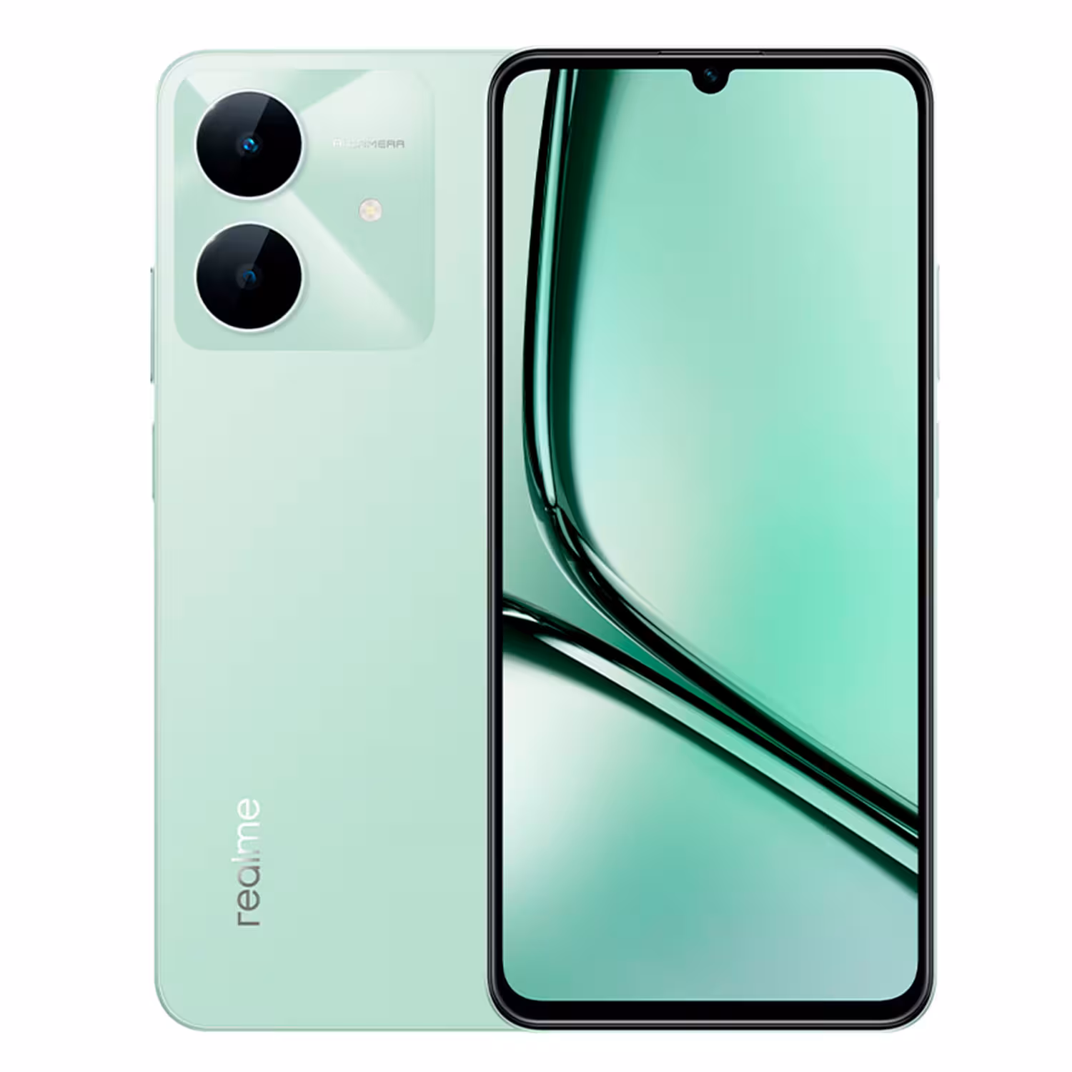 3913-5084-Smartphone Realme Note 60x RMX3938 64GB 3GB RAM Dual SIM Tela 6.74 Cor Verde