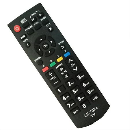 3926-0-Controle Remoto Compatível Com Tv Panasonic Modelo Tc-40d400 Le-7024