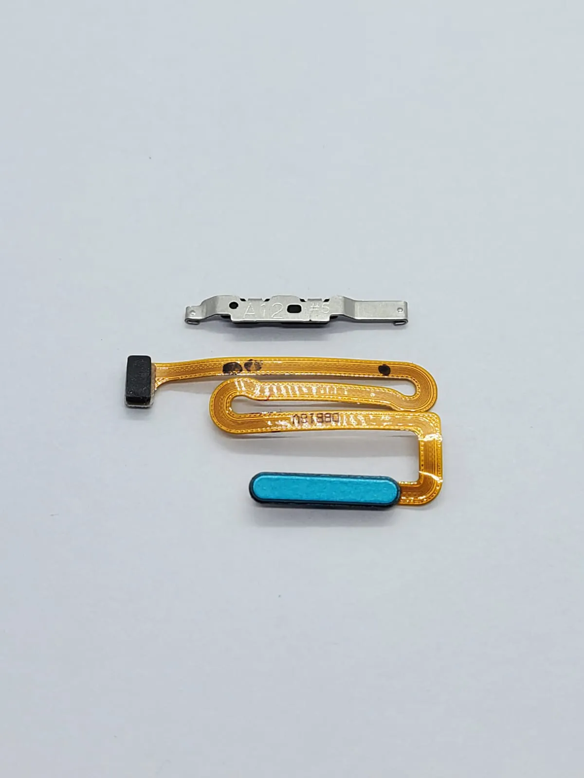 Flex Botão Power Biometria Digital Samsung Galaxy A04S / A12 / A13 4G E 5G / M12 / M12S / M13 / A14 Original Azul