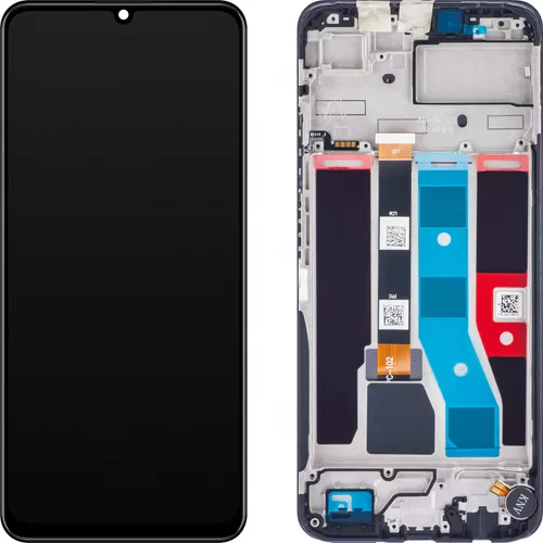 Tela Frontal Display Realme Note 50 C/Aro Original 
