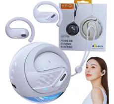 4020-5223-Fone Ouvido Kaidi Modelo Kd-799 Bluetooth 5.3 Cor Branco 