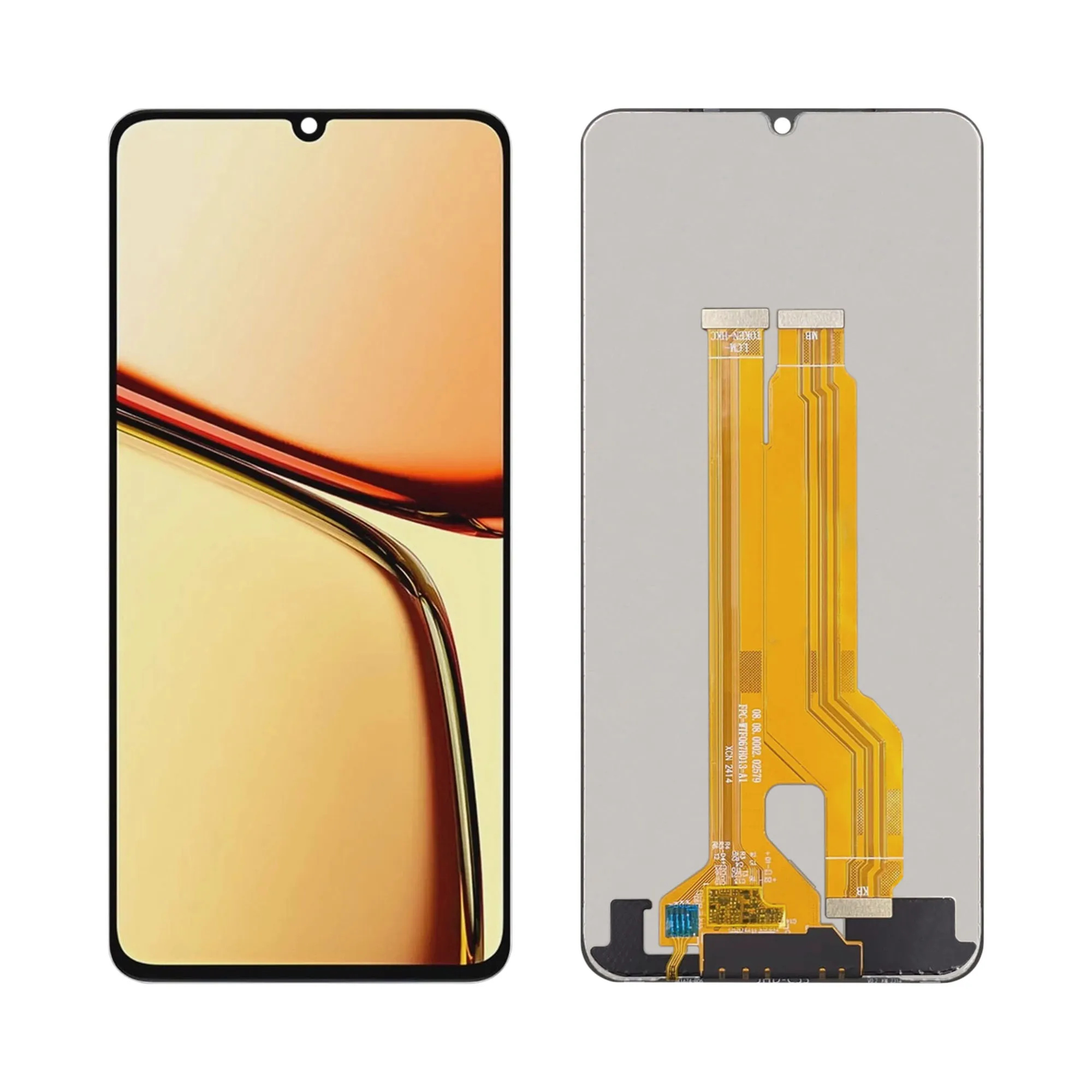 4058-5290-Tela Frontal Display Realme C61 / Realme C63 4G / Note 60 / NOTE 60S / Realme N63 / Realme N65 / Realme C65s S/Aro Original