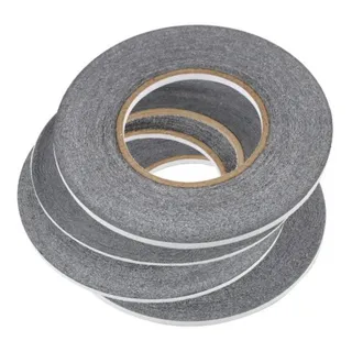 4153-0-Fita Adesiva Dupla Face Preto Rolo 3mm x 50m