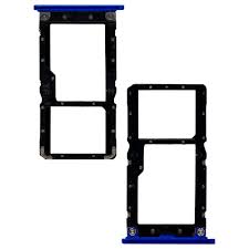 4174-5364-Gaveta Chip Bandeja Xiaomi MI 8 Lite Cor Azul Original