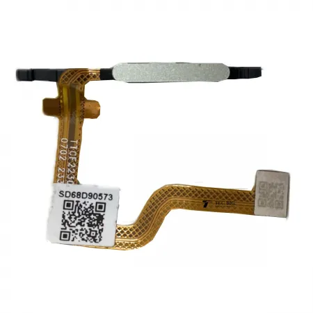 2679-5424-Flex Botão Power Biometria Digital Motorola Moto E32 / G22 / G42 / G52 / G72 / G82 TUDO COMPATIVEIS Cor Prata Original
