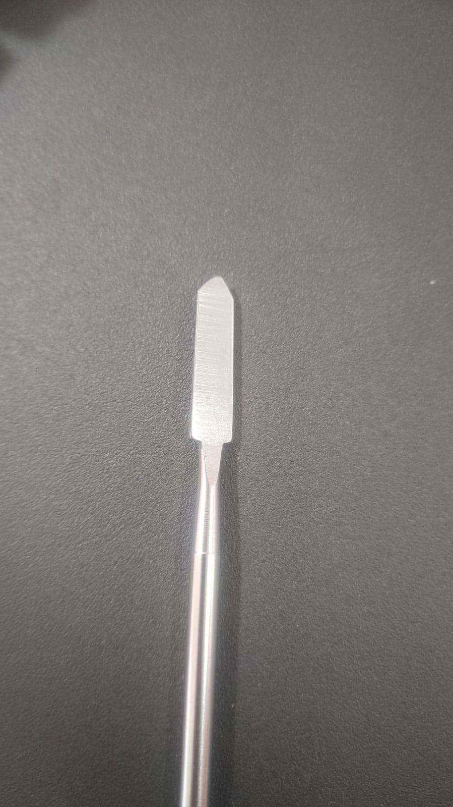 Espátula Aço Inox Reta 2 Pontas 15X1 cm Para Abrir Celular Tablet  