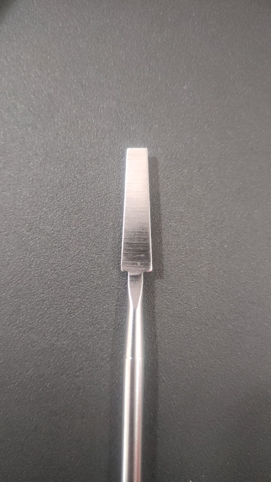 Espátula Aço Inox Reta 2 Pontas 15X1 cm Para Abrir Celular Tablet  