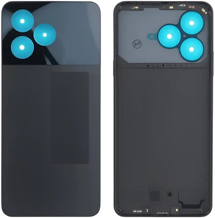4320-5589-Tampa Traseira Realme Note 50 C/botões Volume S/Lente Cor GrafiteOriginal