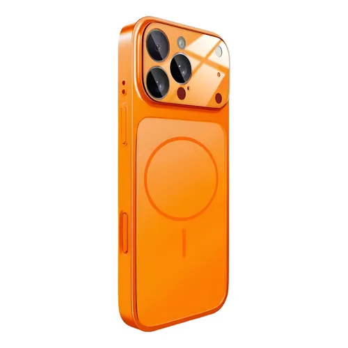 4436-5713-Capinha Transforma IP14 Pro Max em IP17 Pro Max - Laranja