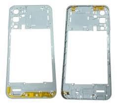 4470-0-Chassi Carcaça Aro Lateral Compatível Samsung Galaxy A15 Cor Branco