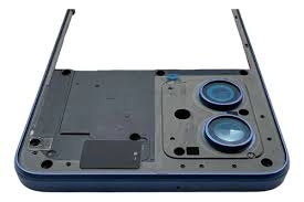 Aro Chassi Carcaça Motorola Moto G54 5g Cor Azul Original 