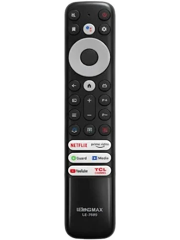 3766-0-Controle Remoto Compatível Com Tv TCL Smart c/ Netflix/ Prime Video/You Tube/ Mod MAXX-7689