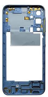 4561-0-Chassi Carcaça Aro Lateral Compatível Samsung Galaxy A15 Cor Azul Escuro
