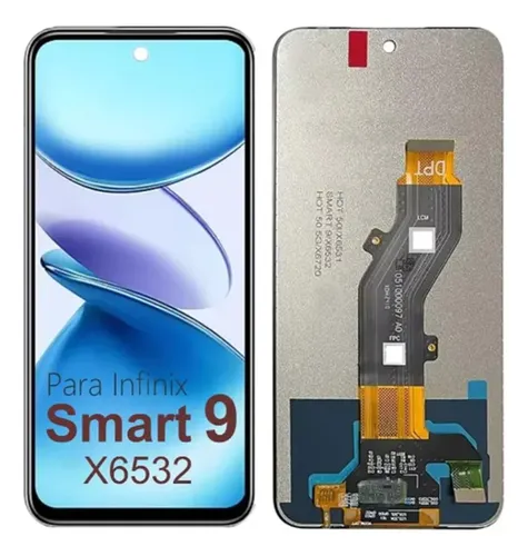 4569-0-Tela Frontal Touch Display Infinix Smart 9 / Hot 50i S/Aro Original