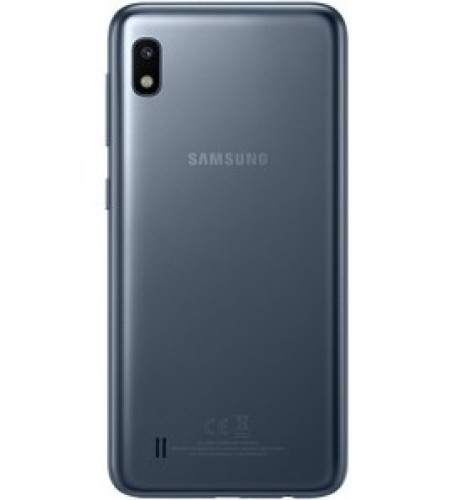 316-618-Tampa Traseira Samsung Galaxy A10 Sm-A105 C/Botões C/Lente e S/Flex Antena Original - Preto