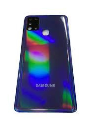 323-645-Tampa Traseira Samsung Galaxy A21S Sm-A207 C/Lente Original - Azul