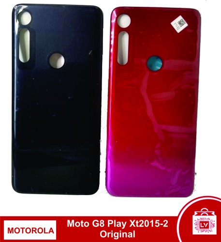 270-252-Tampa Traseira Motorola Moto G8 Play Xt2015-2 Original - Preto