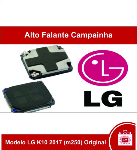 252-0-Alto Falante Campainha Compatível Modelo LG K10 2017 (m250) Original
