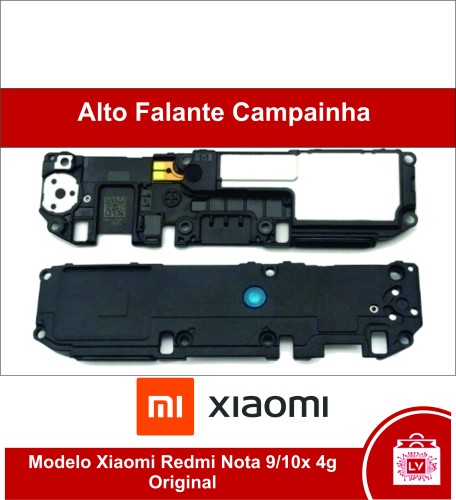 256-0-Alto Falante Campainha Compatível Modelo Xiaomi Redmi Note 9/10x 4g Original