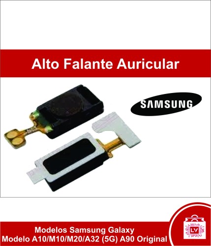 237-0-Alto Falante Auricular Modelos Samsung Galaxy Modelo A10/M10/M20/A32 (5G) A90 Original