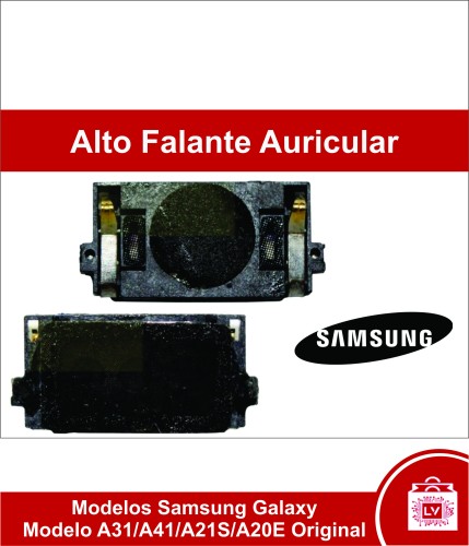 236-0-Alto Falante Auricular Modelos Samsung Galaxy Modelo A31/A41/A21S/A20E Original