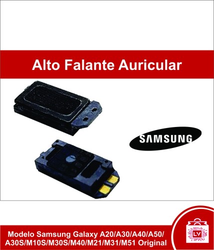 235-0-Alto Falante Auricular Modelos Samsung Galaxy Modelo Samsung Galaxy A20/A30/A40/A50/A30S/M10S/M30S/M40/M21/M31/M51 Original