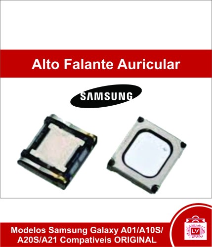 234-0-Alto Falante Auricular Modelos Samsung Galaxy A01 / A10S / A20S / A21 Compativeis ORIGINAL
