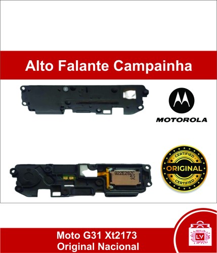 219-0-Alto Falante Campainha Compatível Moto G31 Xt2173 Original Nacional