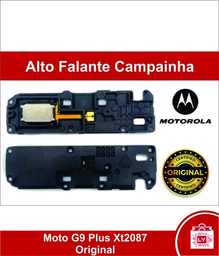 216-0-Alto Falante Campainha Compatível Moto G9 Plus Xt2087 Original
