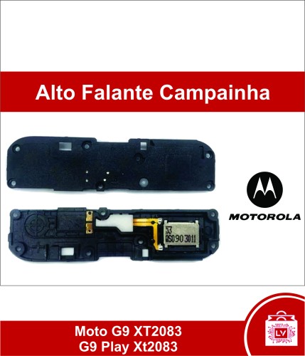 215-0-Alto Falante Campainha Compatível Moto G9 XT2083 G9 Play XT2083