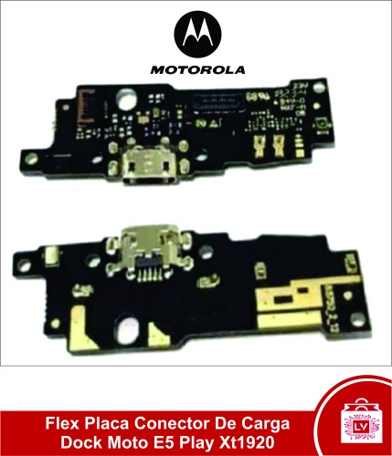 202-0-Flex Placa Conector De Carga Dock Moto E5 Play Xt1920