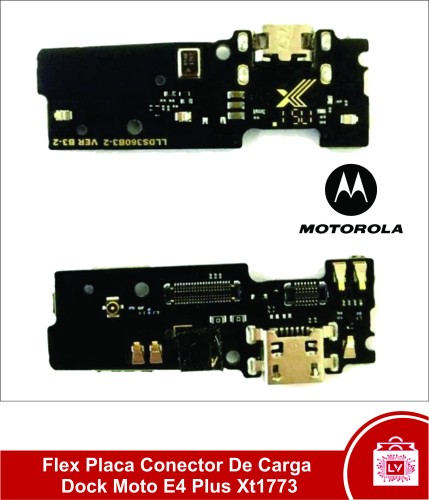 199-0-Flex Placa Conector De Carga Dock Moto E4 Plus Xt1773