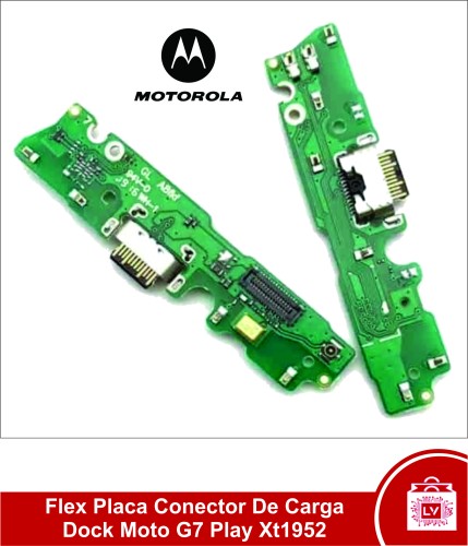 157-0-Flex Placa Conector De Carga Dock Moto G7 Play XT1952