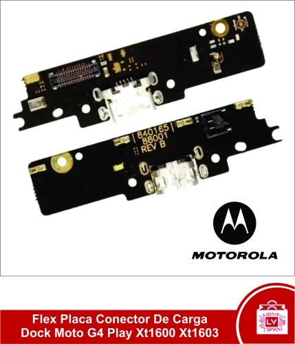 154-0-Flex Placa Conector De Carga Dock Moto G4 Play Xt1600 Xt1603
